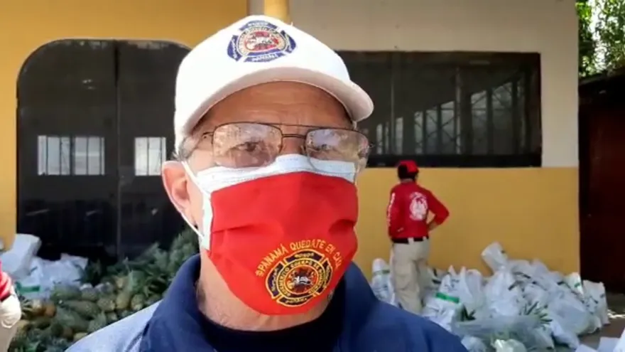 Declaraciones del Coronel Gilberto Guerra sobre la repartición de bolsas de comida en la capital