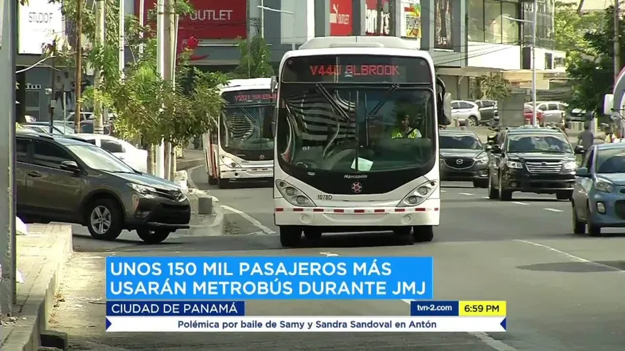 MiBus revela rutas especiales durante la JMJ