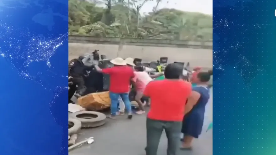 Residentes salieron a protestar en Villalobos por falta de agua