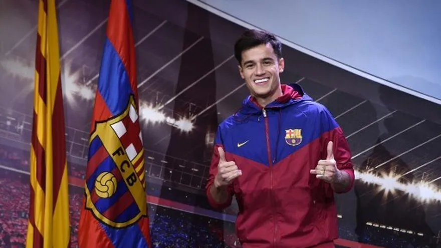 Coutinho se encuentra en Barcelona tras su fichaje bomba.