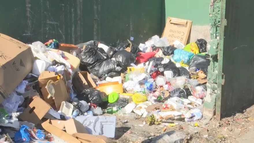 Basura en San Miguelito.