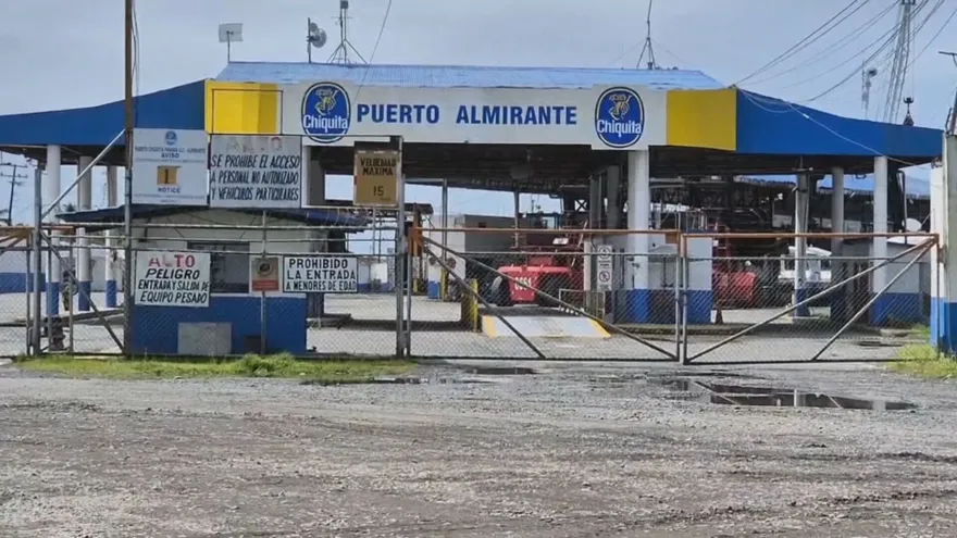 Instalaciones de Chiquita Panamá en Bocas del Toro