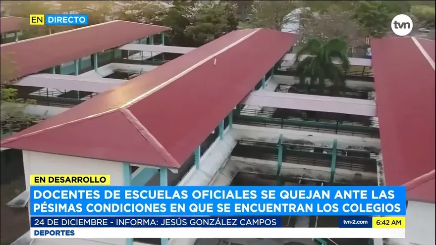 Docentes se quejan por condiciones de algunos colegios