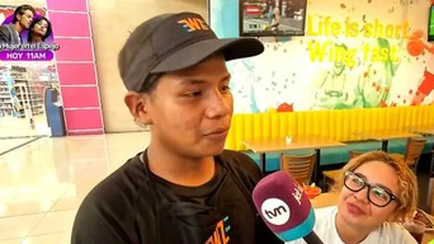 Andrés tiene 15 días laborando: nos fuimos hasta su trabajo