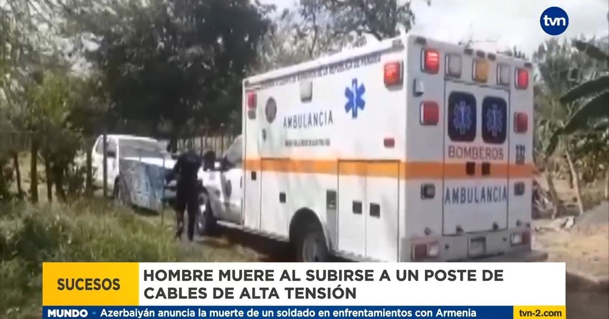 Hombre fallece tras recibir descarga eléctrica al subirse en un poste ...