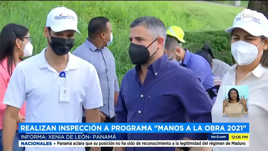 Inspeccionan trabajos de reparación de calles