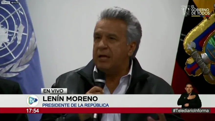 Moreno e indígenas alcanzan acuerdo para poner fin a protestas en Ecuador