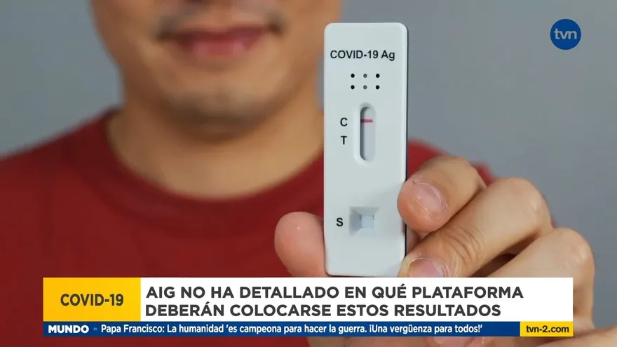 Mecanismos para registrar resultados de pruebas caseras de covid