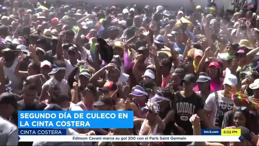 Segundo día de culecos en la Cinta Costera