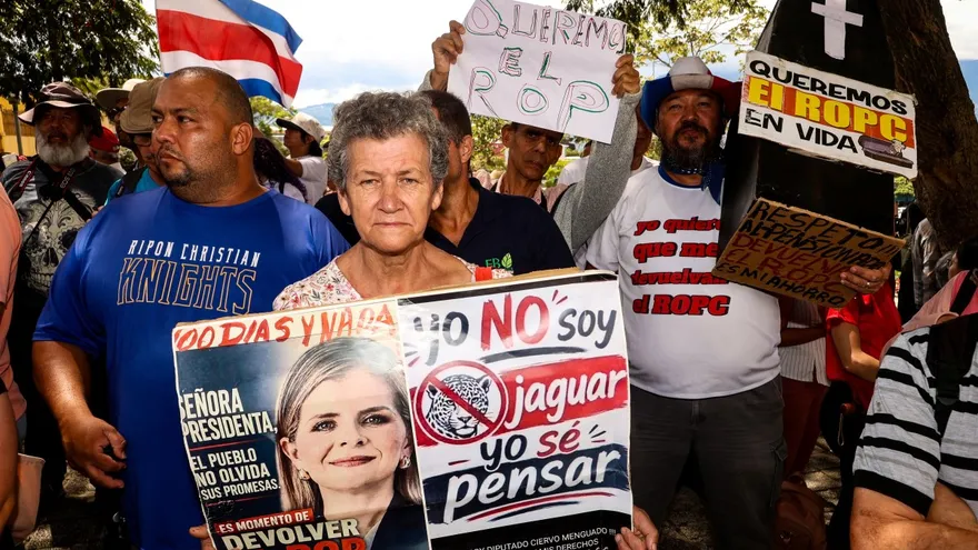 Protesta en Costa Rica