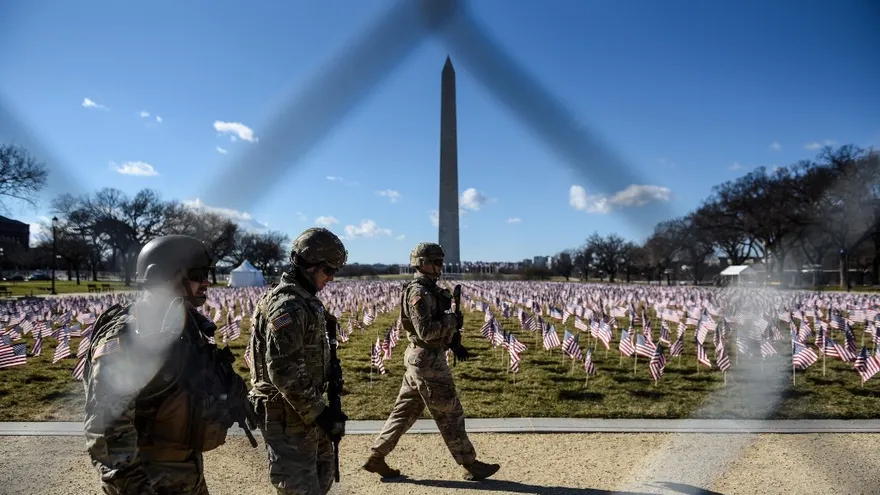 Doce militares excluidos de la investidura de Biden.