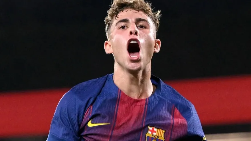 Robert Lewandowski delantero del Barcelona