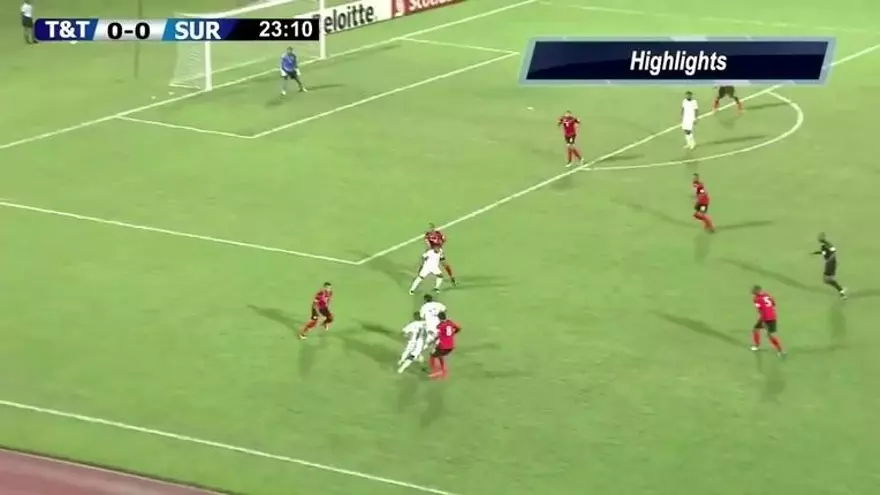 Copa del Caribe, Trinidad & Tobago perdió ante Surinam