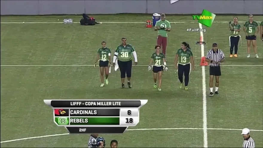 Resumen, Cardinals 6-18 Rebels