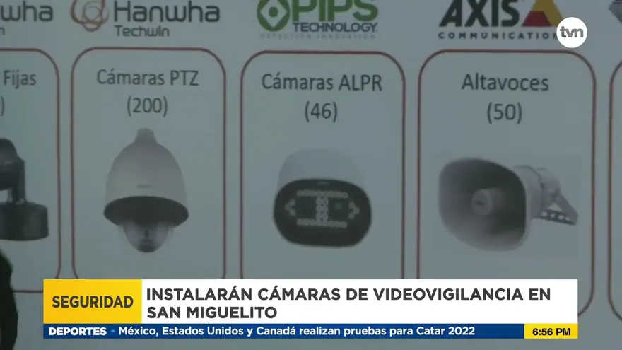 Cámaras de seguridad en San Miguelito