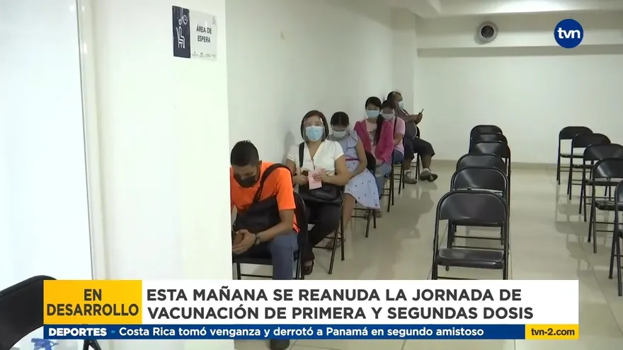 Se reanuda vacunación con Pfizer en varios puntos del país