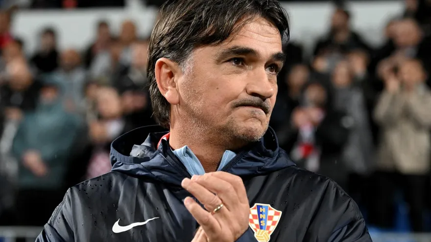 Zlatko Dalic entrenador de la selección de Croacia