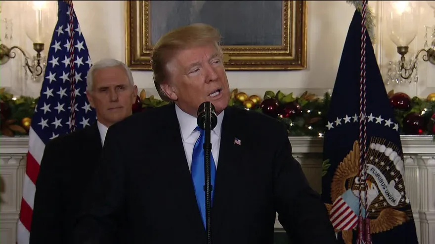 EEUU reconoce a Jerusalén como la capital de Israel