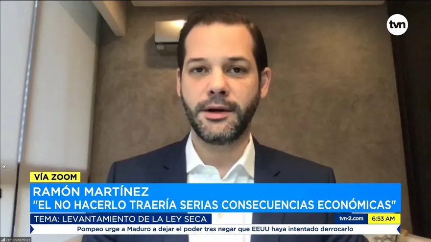 Ministro Martínez explica medidas para reactivación económica
