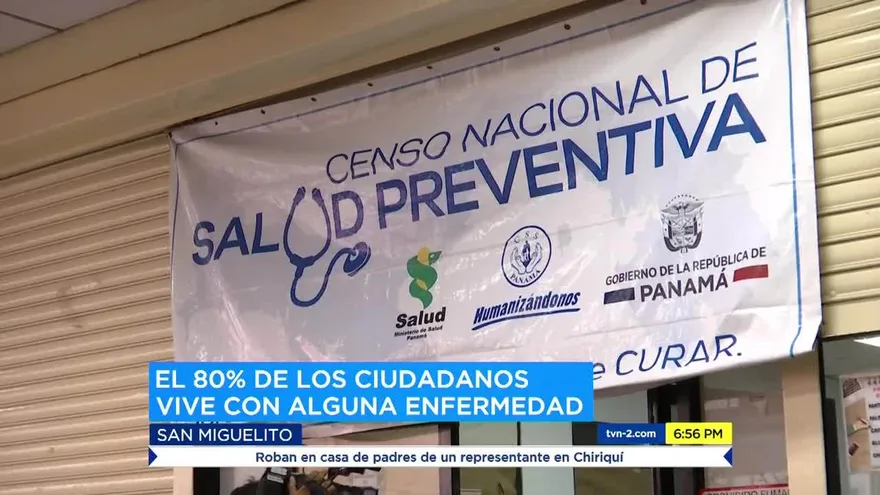 San Miguelito: realizan censo de salud preventivo