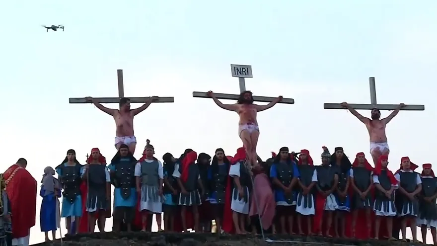 La pasión que transforma corazones: Así se vivió el tradicional viacrucis en Pesé