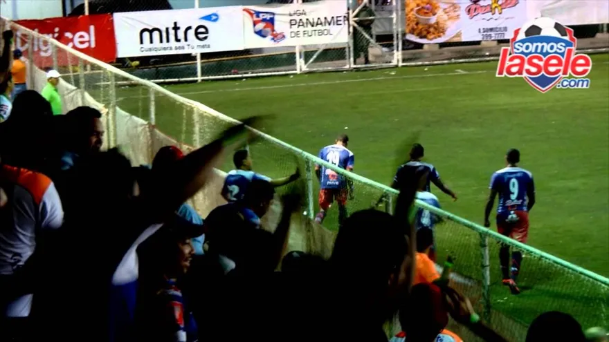 Así se celebró el gol del Plaza Amador contra Alianza FC