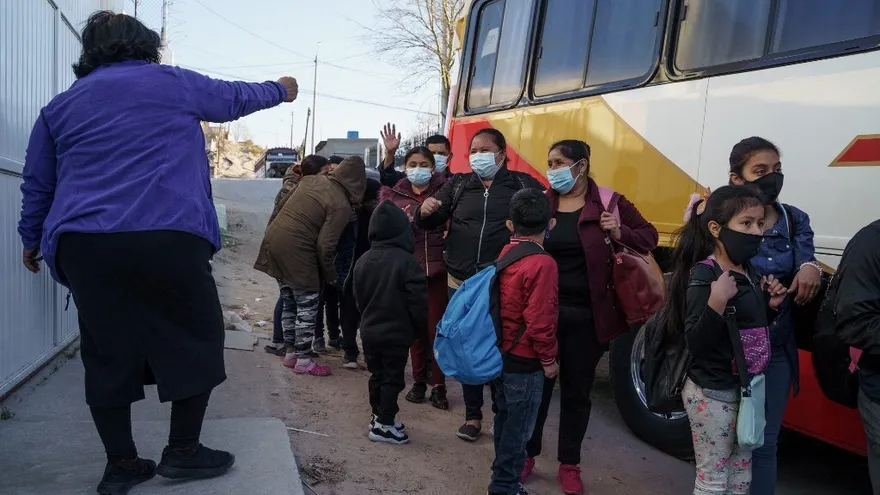 Una nueva caravana migrante.