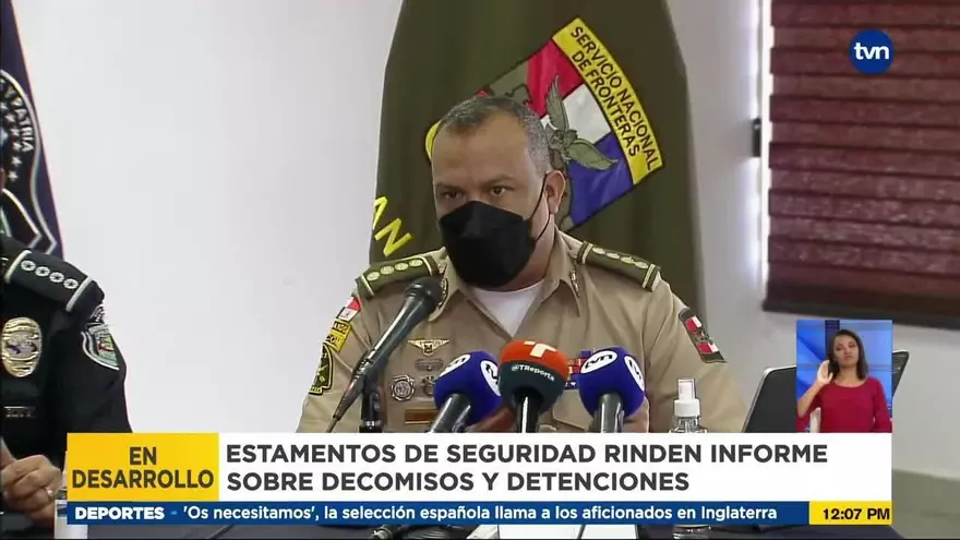 Presentan resultados de las operaciones de los estamentos de seguridad