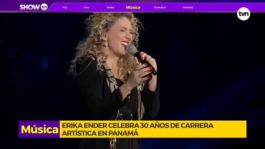 La alfombra roja del concierto de los 30 años de carrera de Erika Ender