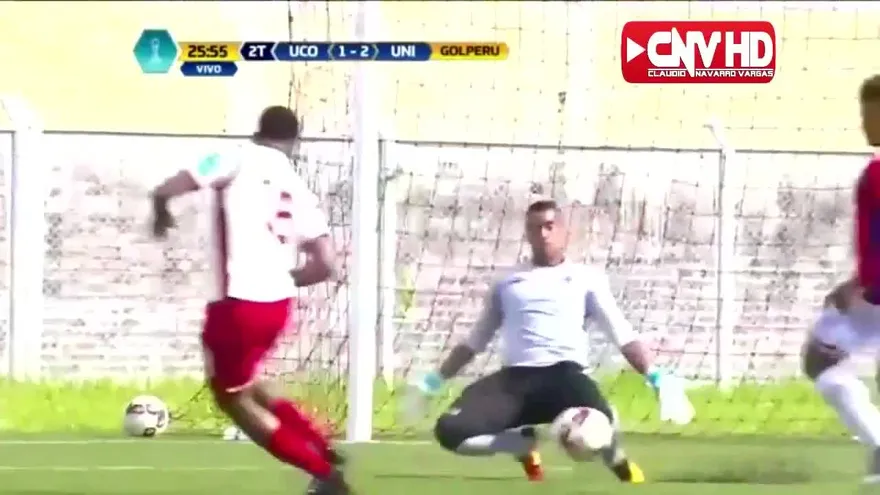 Luis Tejada y su primer gol del Apertura 2017 en Perú
