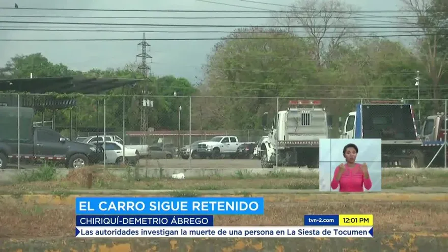 Auto del exministro Ferrufino aún no ha sido reclamado