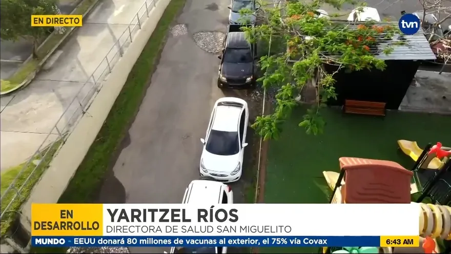 Gran cantidad de personas acuden a hisoparse en San Miguelito