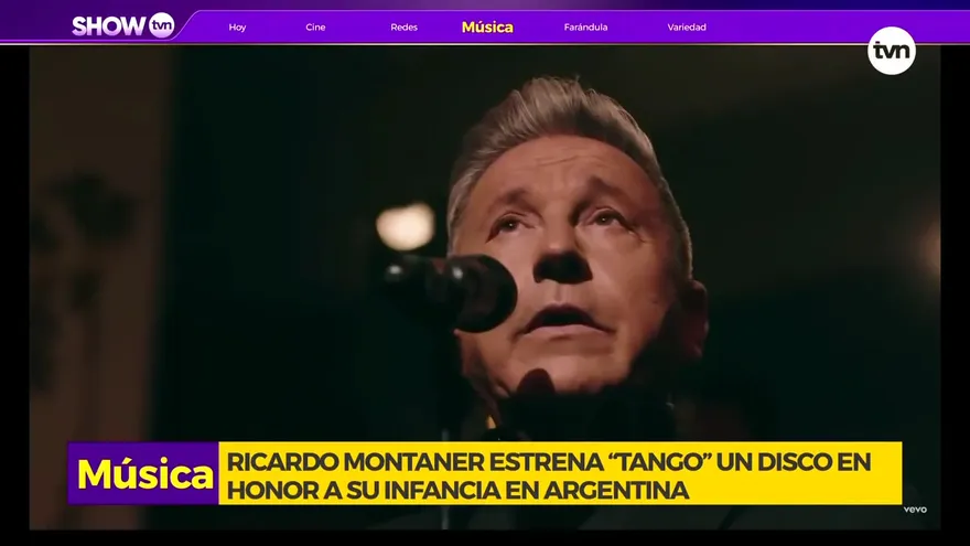 Ricardo Montaner estrena el álbum ‘Tango’
