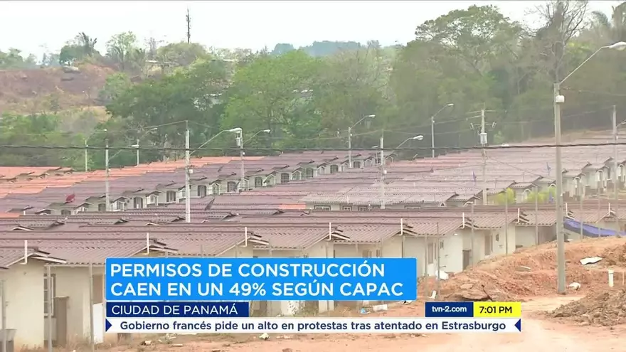 Preocupación por baja en permisos de construcción