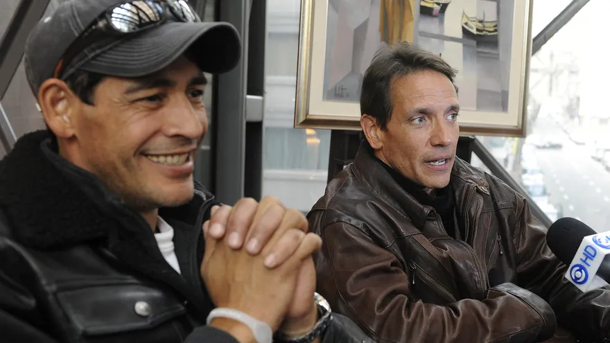 Foto ilustrativa de Johny Lozada (izquierda) y René Farrait (derecha), exmenudos
