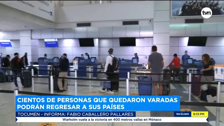 Se reactivan los vuelos comerciales en el Aeropuerto de Tocumen