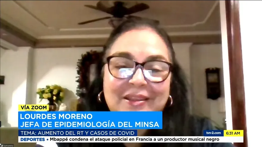 Aumento del RT y casos COVID-19