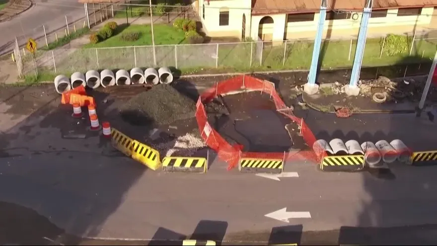 Trabajos en tuberías para evitar inundaciones en Colón