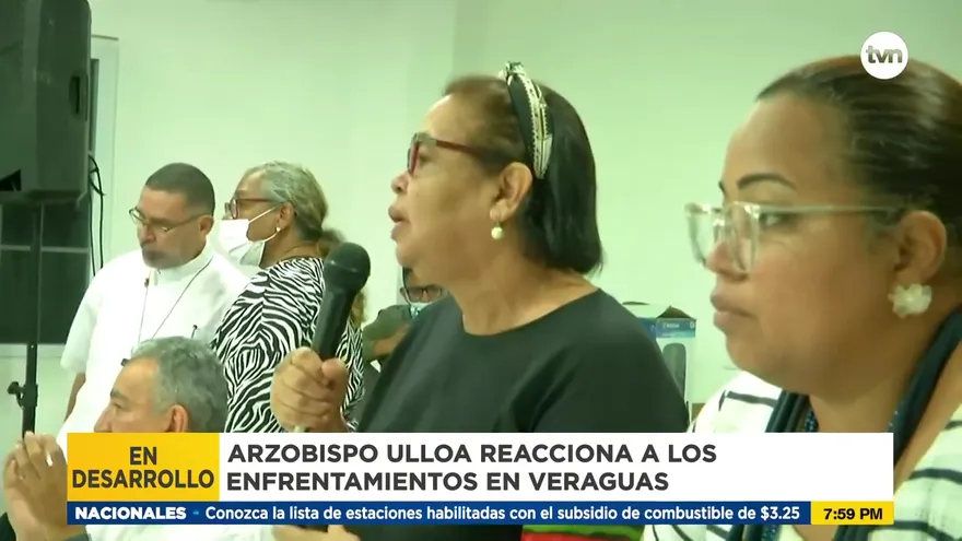 Monseñor Ulloa repudia los hechos de violencia en Veraguas