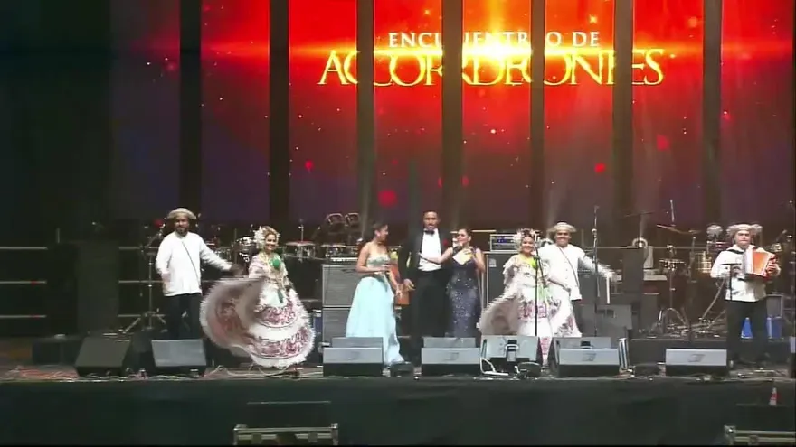 Hecho en Panamá 21 de octubre de 2017. Encuentro de acordeones