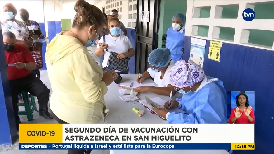 Vacunación con AstraZeneca cumple expectativa en Los Andes