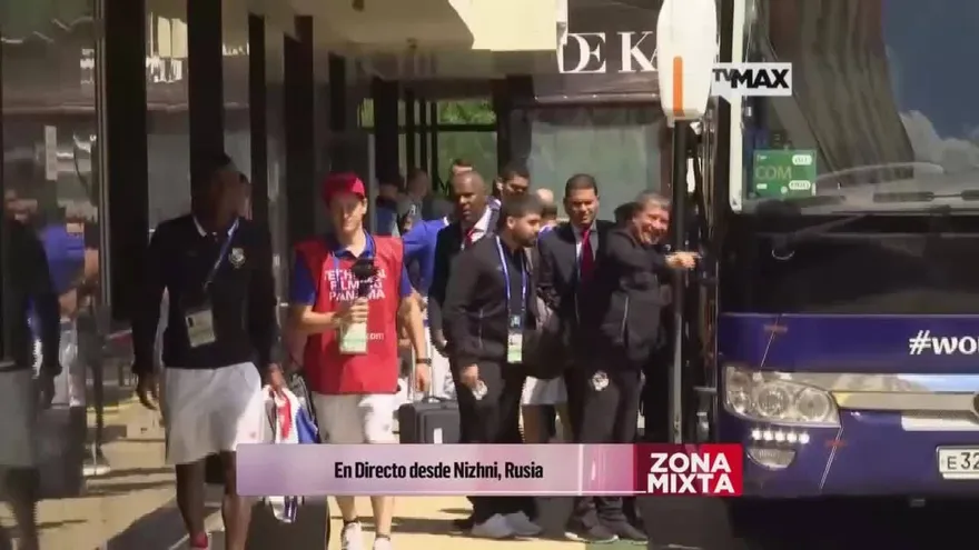 La Sele se dirige al estadio Nizhny Novgorod