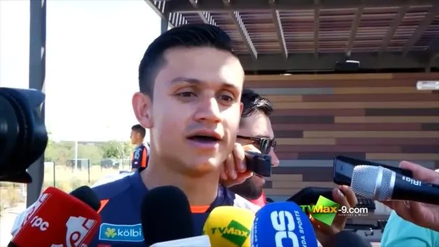 Jugadores de Costa Rica hablando del duelo contra Panam