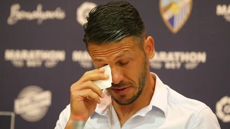 Entre lágrimas, Martín Demichelis anuncia su retiro