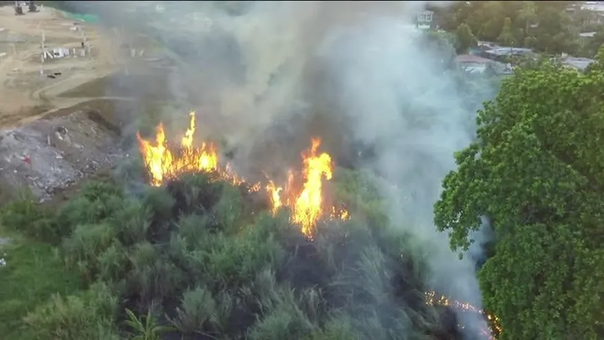 Panameños insisten en quema de herbazales a pesar de advertencias