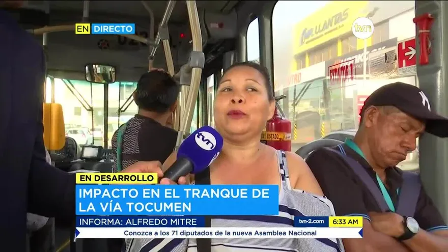 ¿Ha disminuido el tranque en la vía Tocumen por nuevas rutas del metrobús y la Línea 2?