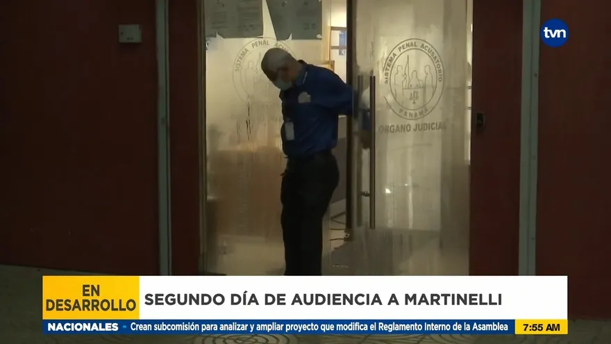 Segundo día de juicio oral contra el expresidente Ricardo Martinelli