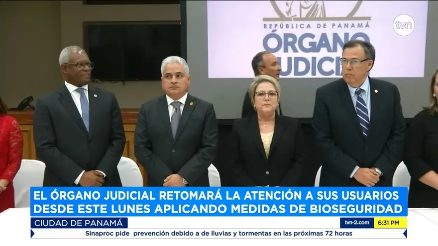 Órgano Judicial retomará la atención a sus usuarios desde este lunes