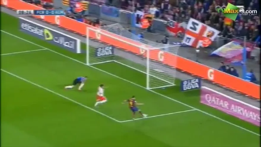 Resumen del partido FC Barcelona 4-1 Almeria