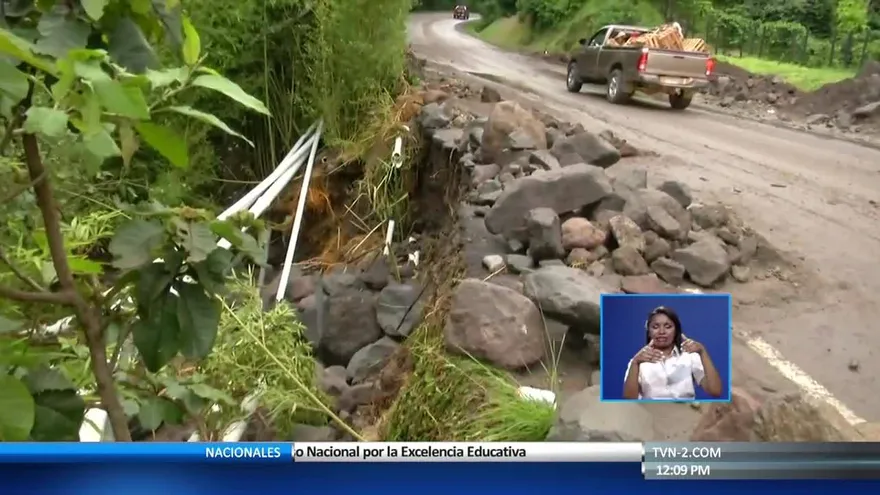 Autoridades inspeccionan áreas afectadas por lluvias en Chiriquí